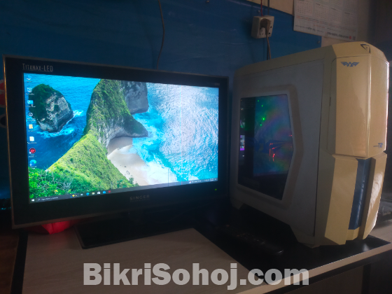 I5 7500 16GB Ram 128GB SSD, 1080p Full HD Monitor